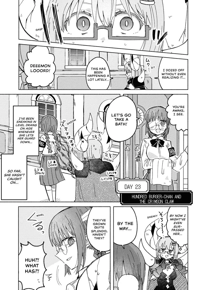 The Isekai Reincarnation Sketchbook of Hundred Burger-chan Chapter 23 page 1