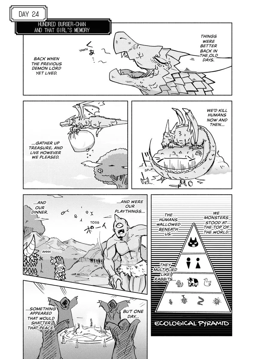 The Isekai Reincarnation Sketchbook of Hundred Burger-chan Chapter 24 page 1