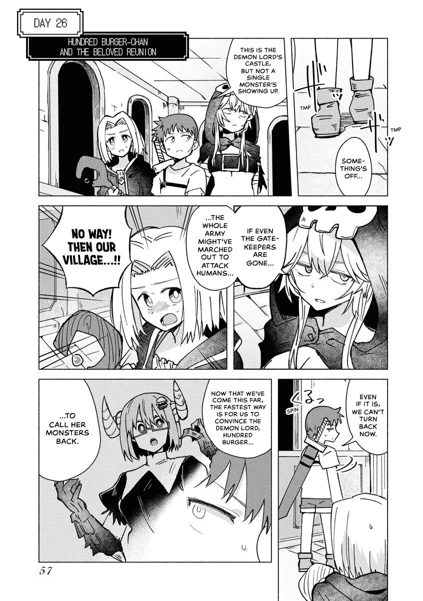 The Isekai Reincarnation Sketchbook of Hundred Burger-chan Chapter 26 page 1