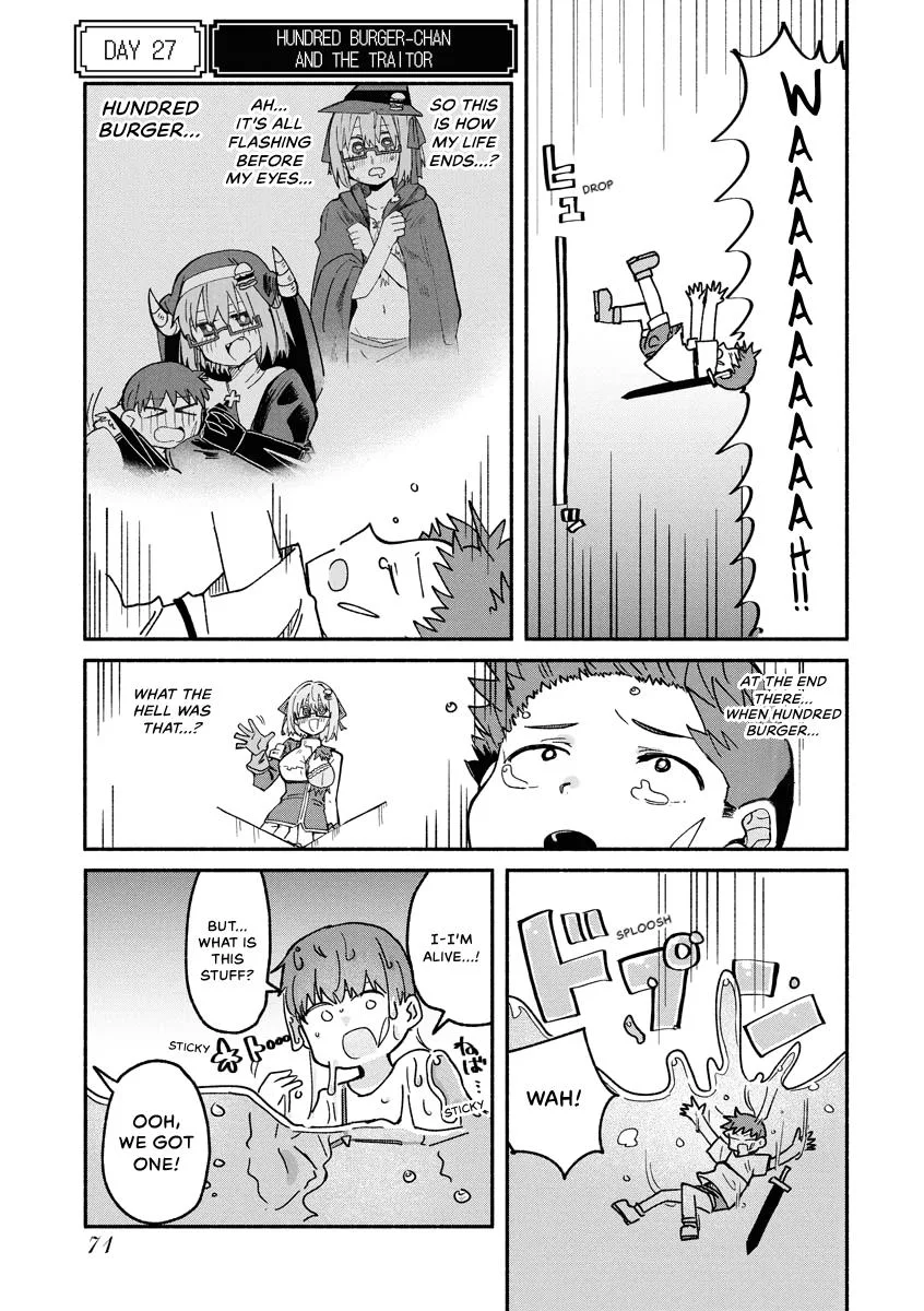 The Isekai Reincarnation Sketchbook of Hundred Burger-chan Chapter 27 page 1