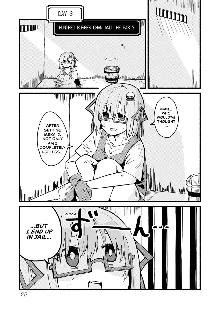 The Isekai Reincarnation Sketchbook of Hundred Burger-chan Chapter 3 page 1