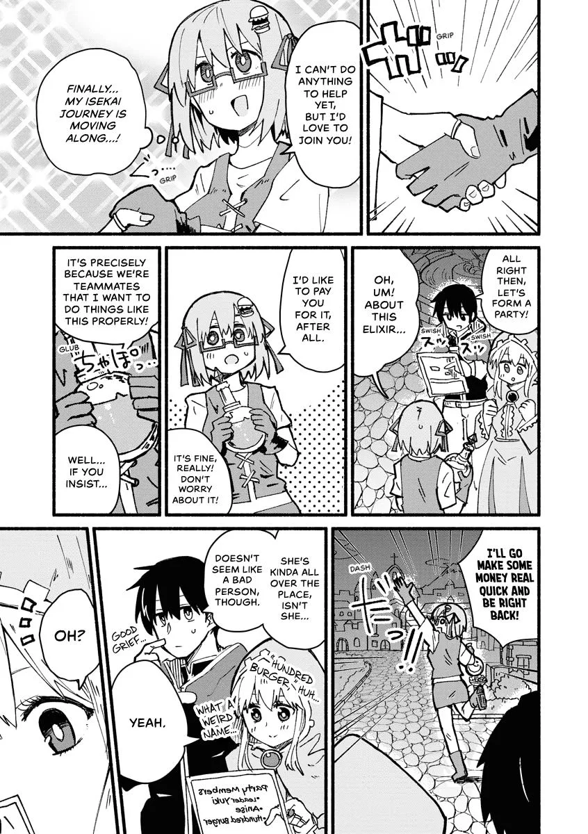 The Isekai Reincarnation Sketchbook of Hundred Burger-chan Chapter 3 page 11