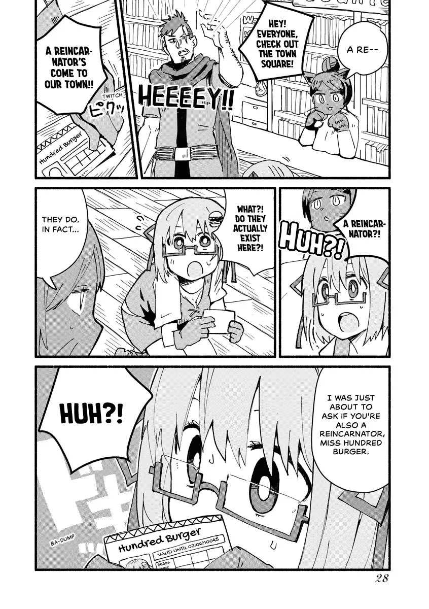 The Isekai Reincarnation Sketchbook of Hundred Burger-chan Chapter 3 page 4