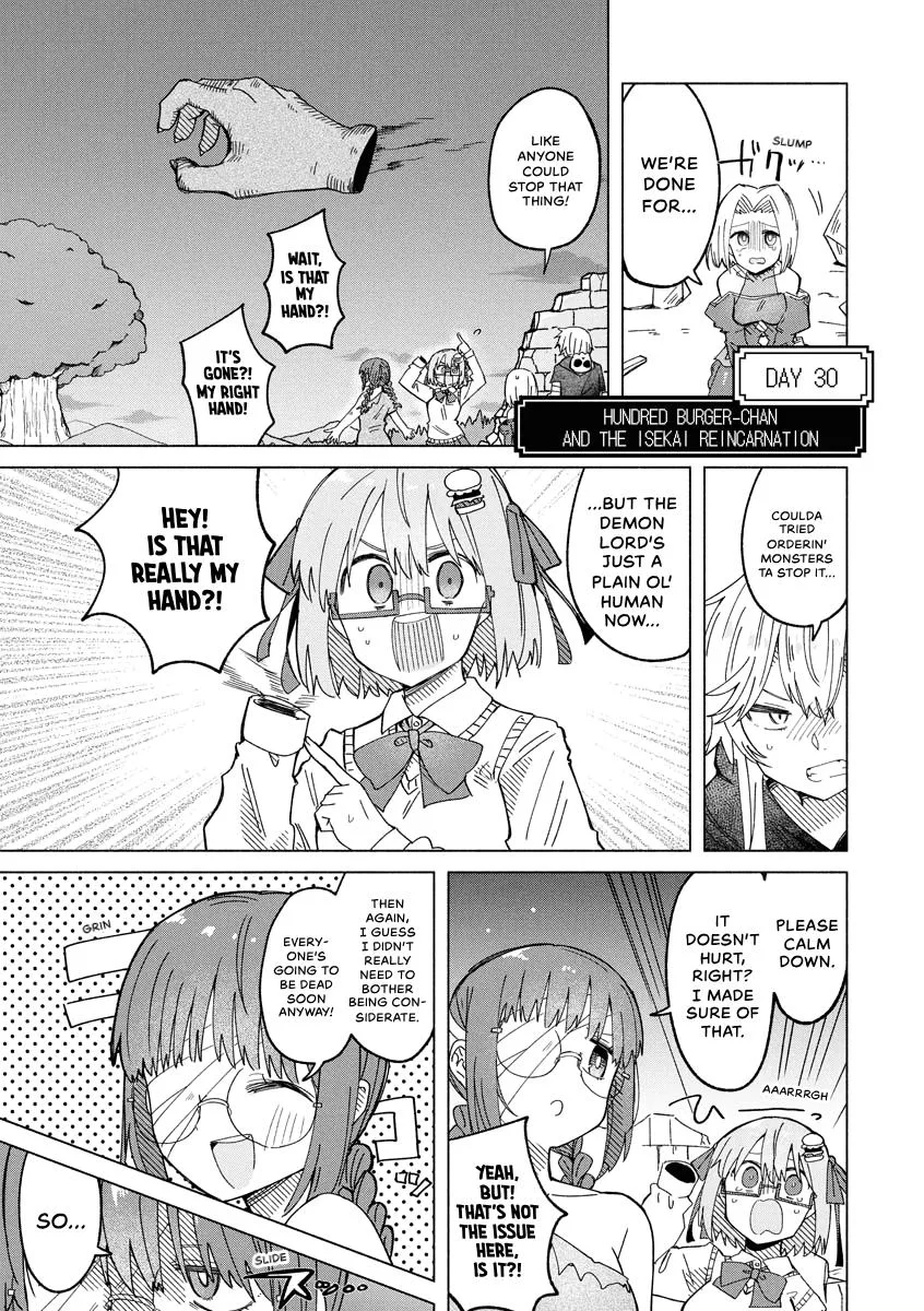 The Isekai Reincarnation Sketchbook of Hundred Burger-chan Chapter 30 page 1