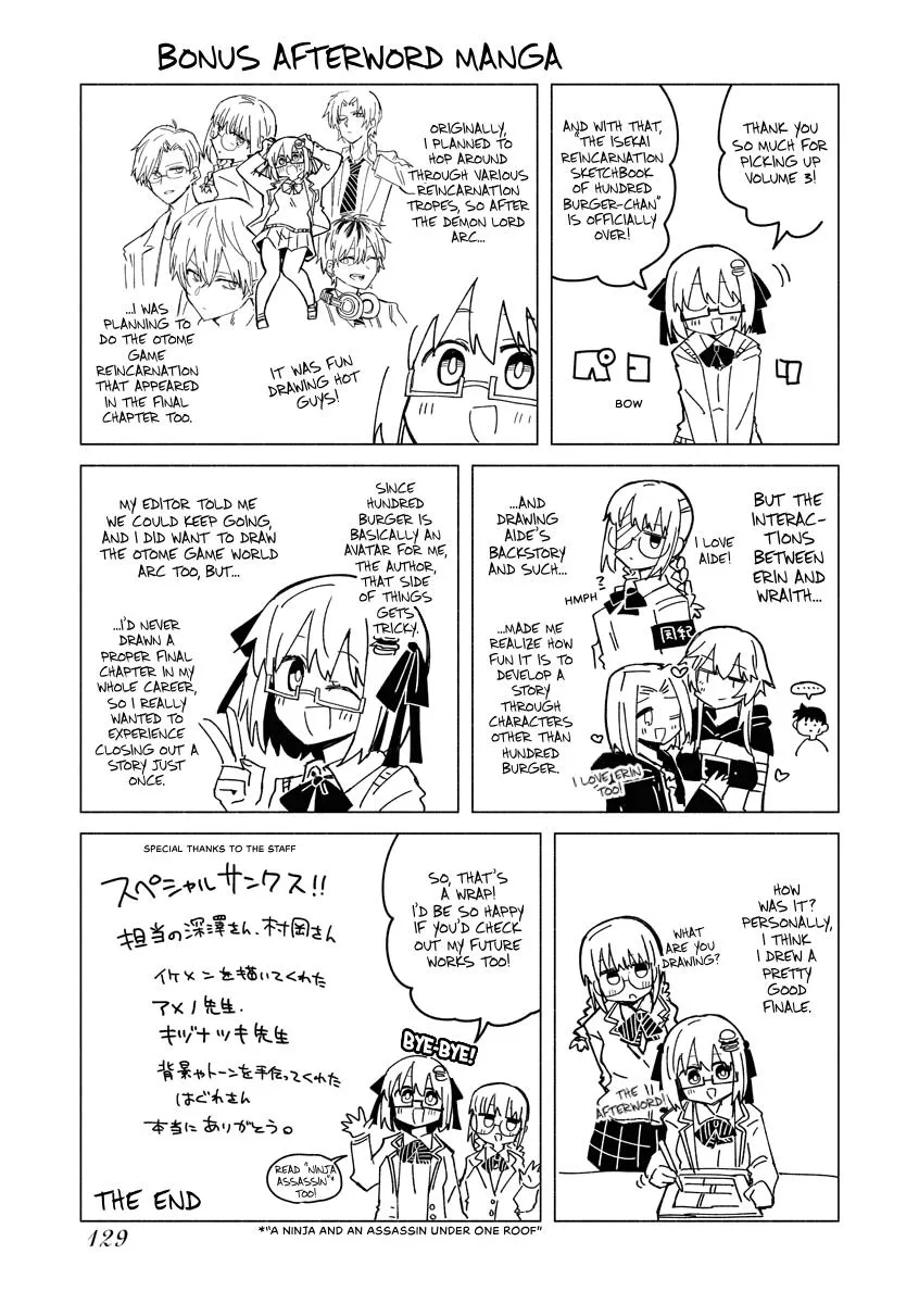The Isekai Reincarnation Sketchbook of Hundred Burger-chan Chapter 30 page 21