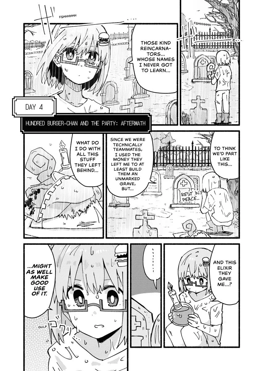 The Isekai Reincarnation Sketchbook of Hundred Burger-chan Chapter 4 page 1