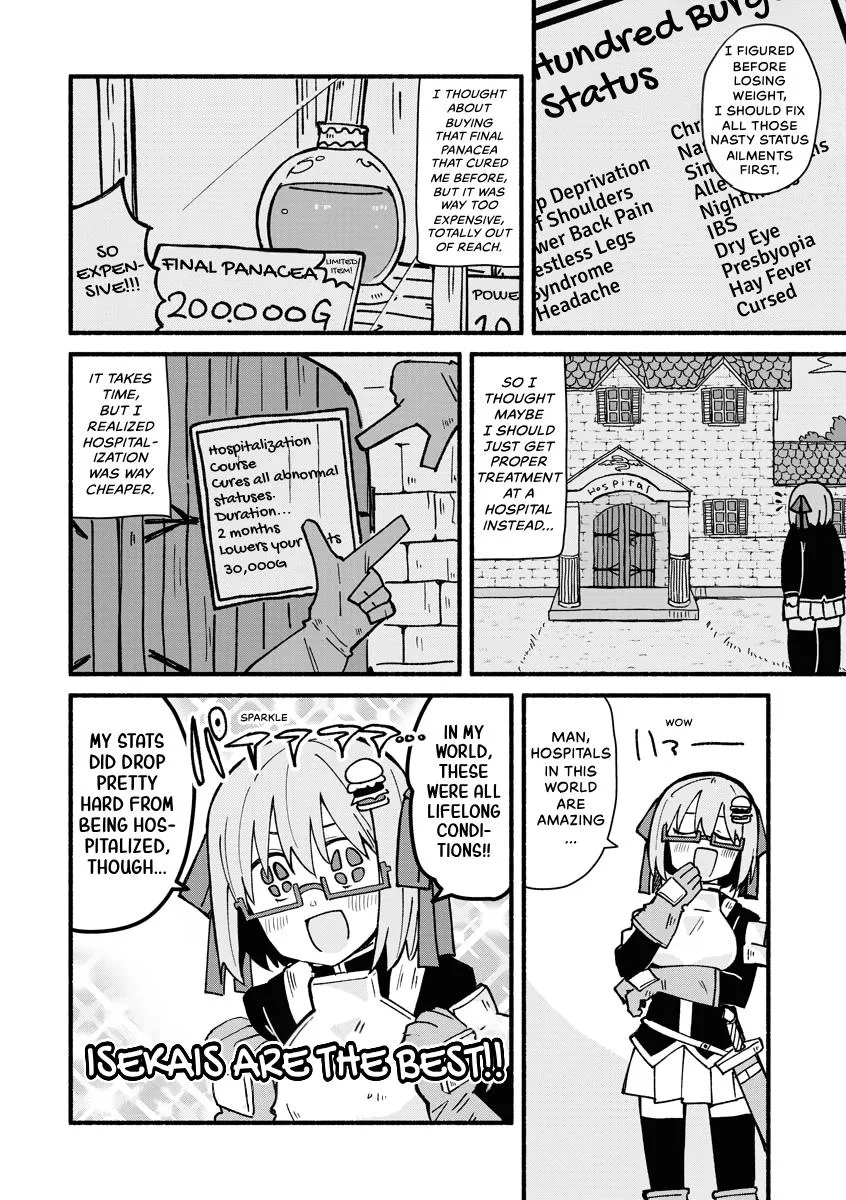 The Isekai Reincarnation Sketchbook of Hundred Burger-chan Chapter 6 page 2