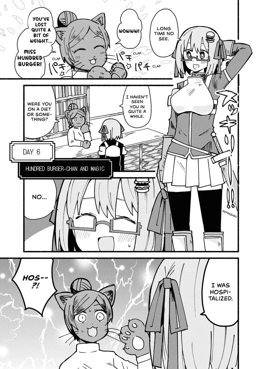 The Isekai Reincarnation Sketchbook of Hundred Burger-chan Chapter 6 page 1
