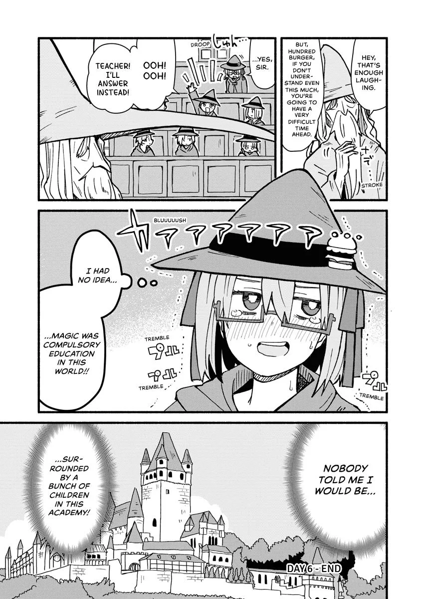 The Isekai Reincarnation Sketchbook of Hundred Burger-chan Chapter 6 page 9