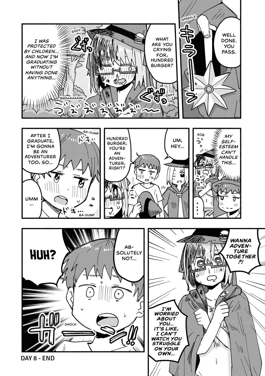 The Isekai Reincarnation Sketchbook of Hundred Burger-chan Chapter 8 page 12
