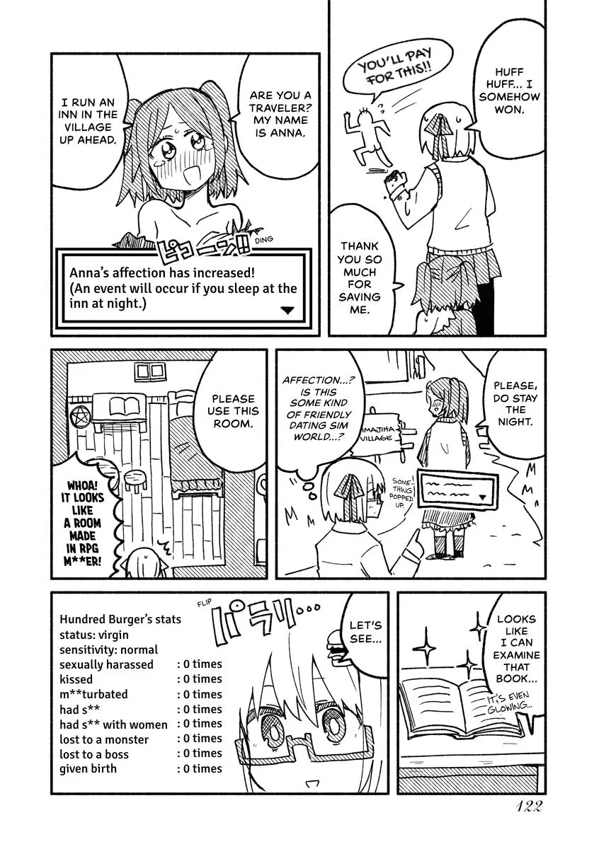 The Isekai Reincarnation Sketchbook of Hundred Burger-chan Chapter 9.5 page 8