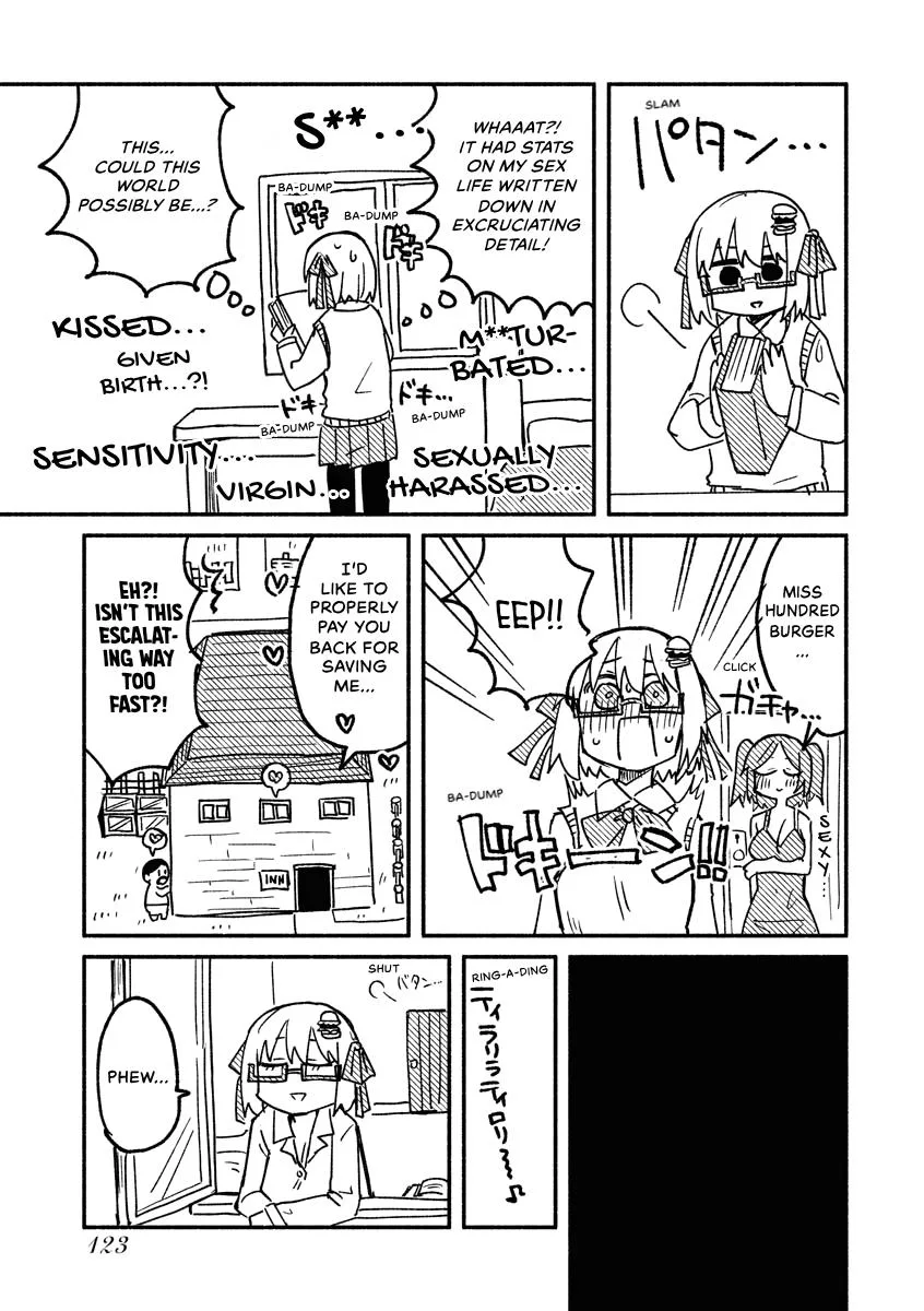 The Isekai Reincarnation Sketchbook of Hundred Burger-chan Chapter 9.5 page 9