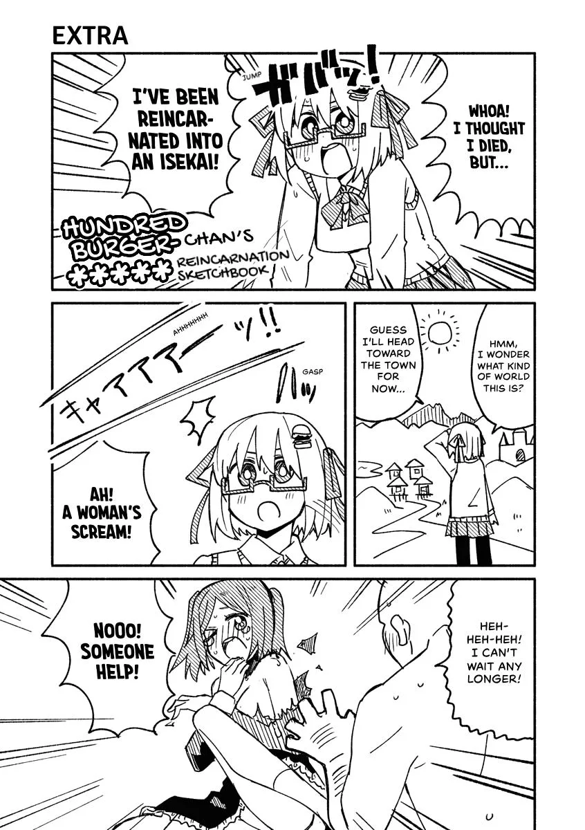The Isekai Reincarnation Sketchbook of Hundred Burger-chan Chapter 9.5 page 7
