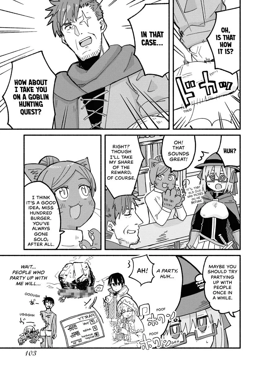 The Isekai Reincarnation Sketchbook of Hundred Burger-chan Chapter 9 page 3
