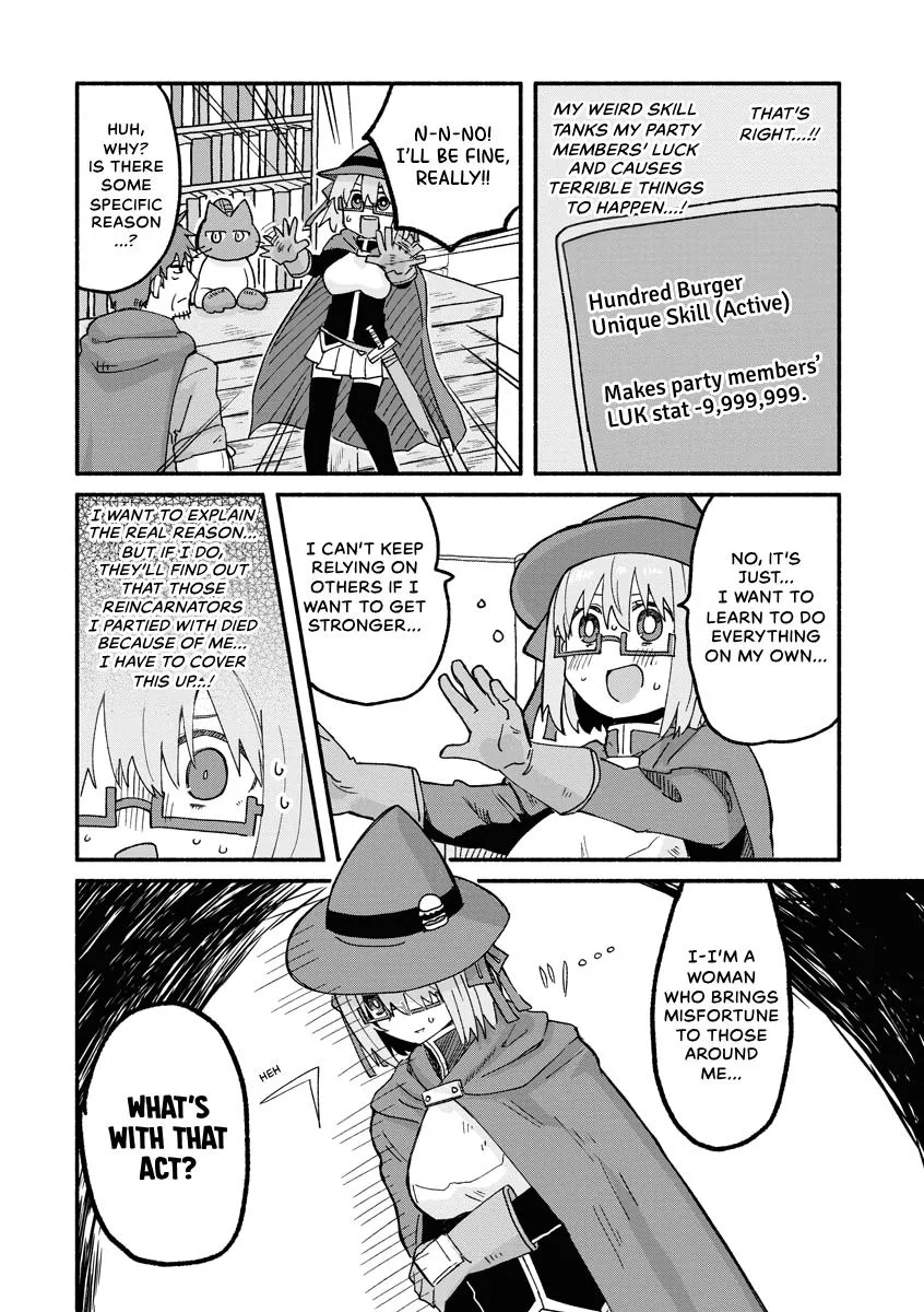 The Isekai Reincarnation Sketchbook of Hundred Burger-chan Chapter 9 page 4