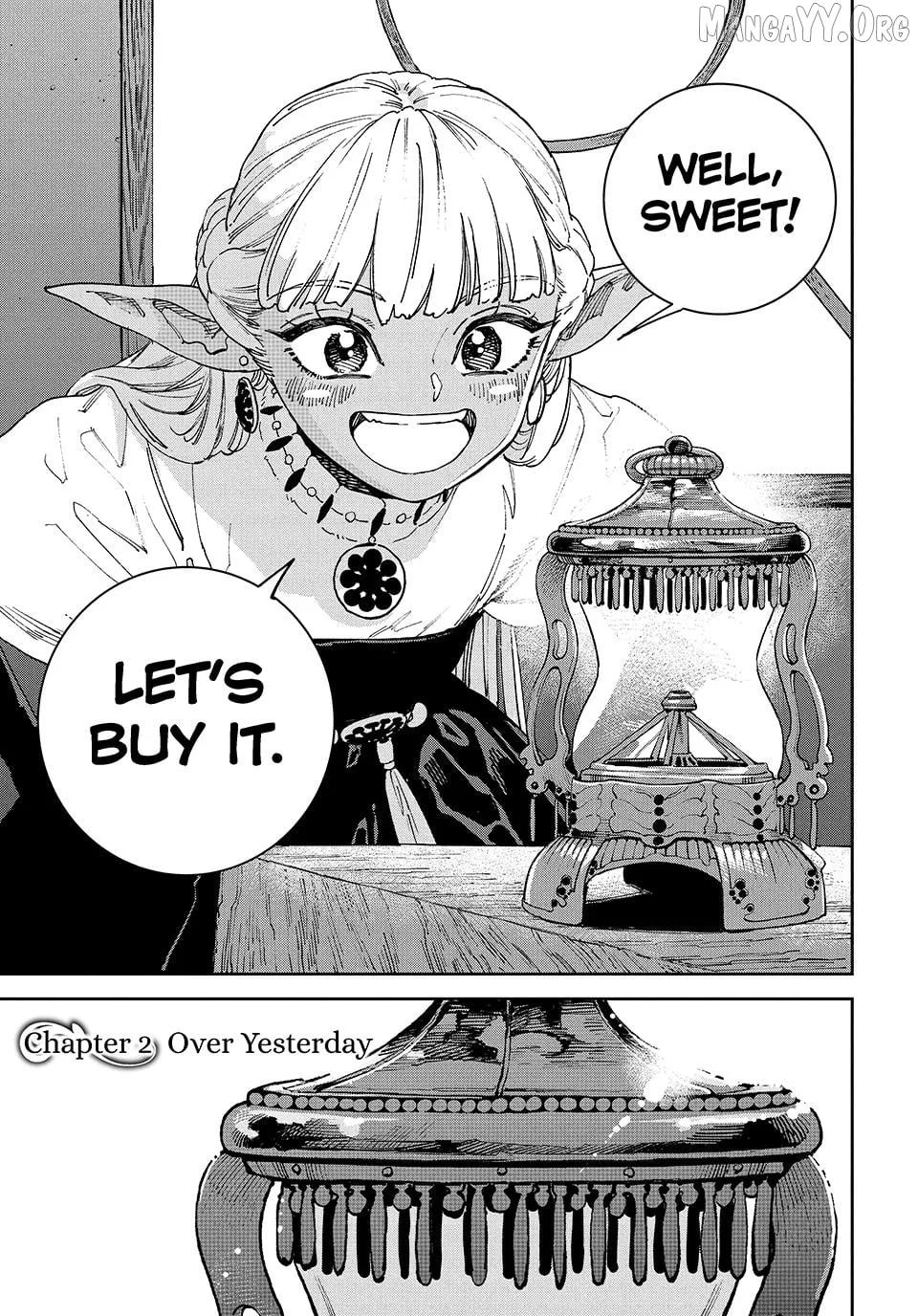 The Journey of a Dark Elf with Fading Powers Chapter 2 page 3