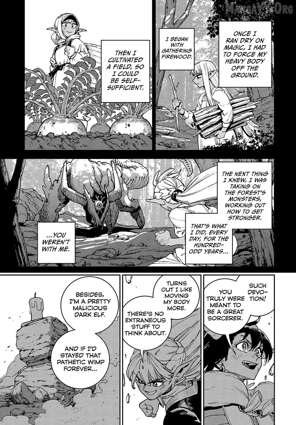 The Journey of a Dark Elf with Fading Powers Chapter 4 page 22