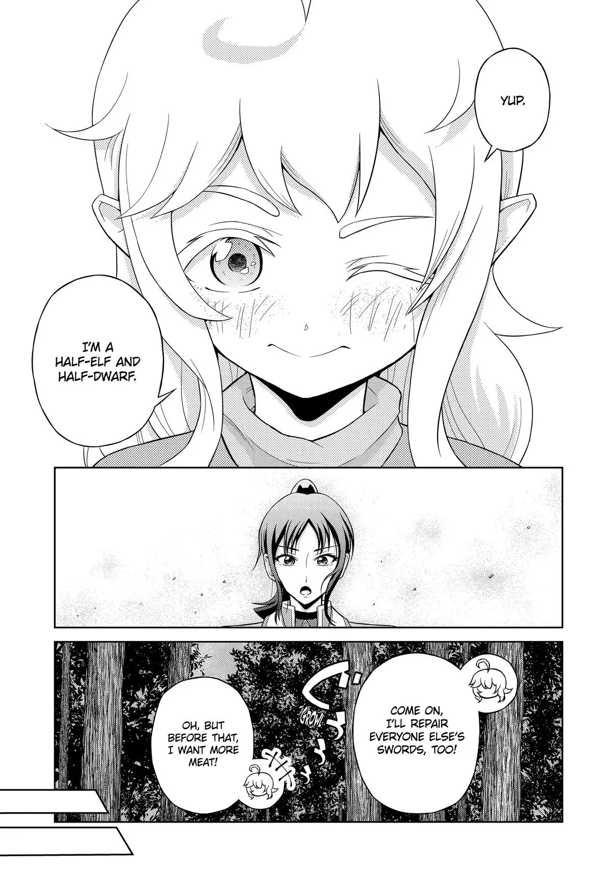 The Journey of the Half-Elf Dwarven Master Blacksmith Chapter 1 page 37