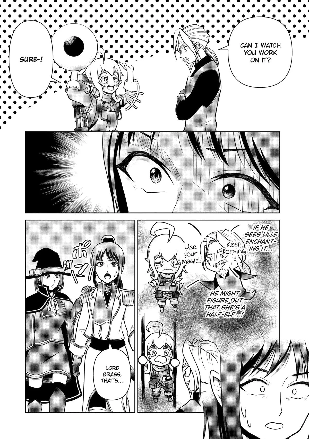The Journey of the Half-Elf Dwarven Master Blacksmith Chapter 12 page 2