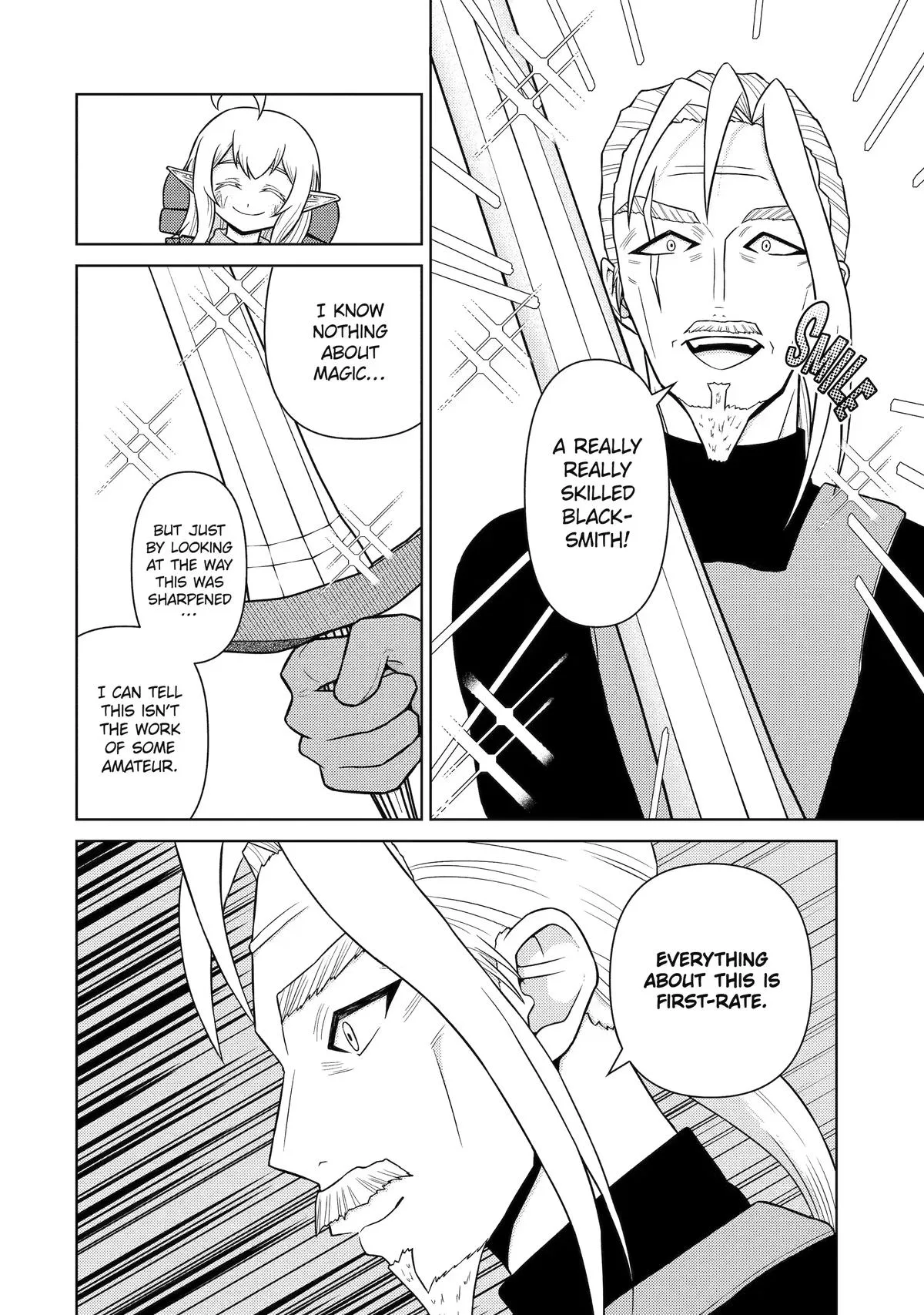 The Journey of the Half-Elf Dwarven Master Blacksmith Chapter 12 page 14