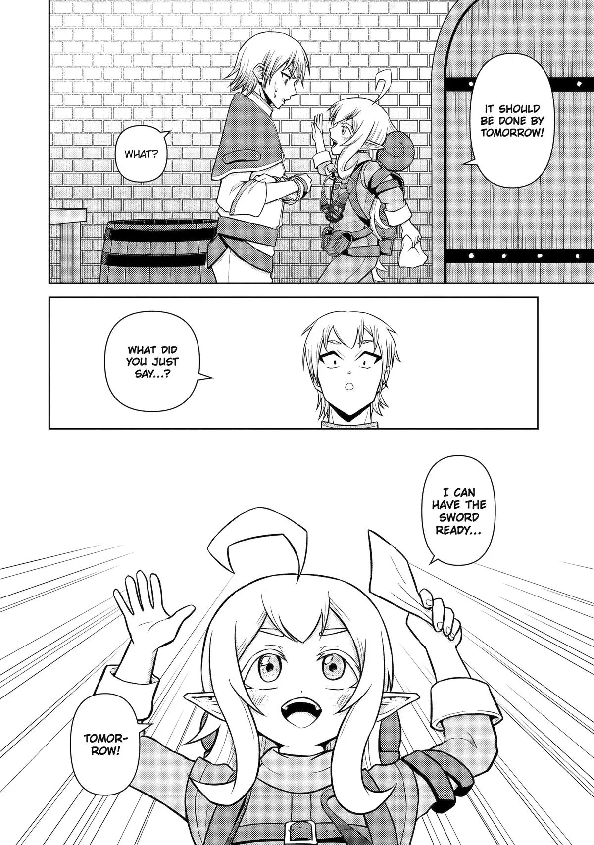 The Journey of the Half-Elf Dwarven Master Blacksmith Chapter 14 page 28