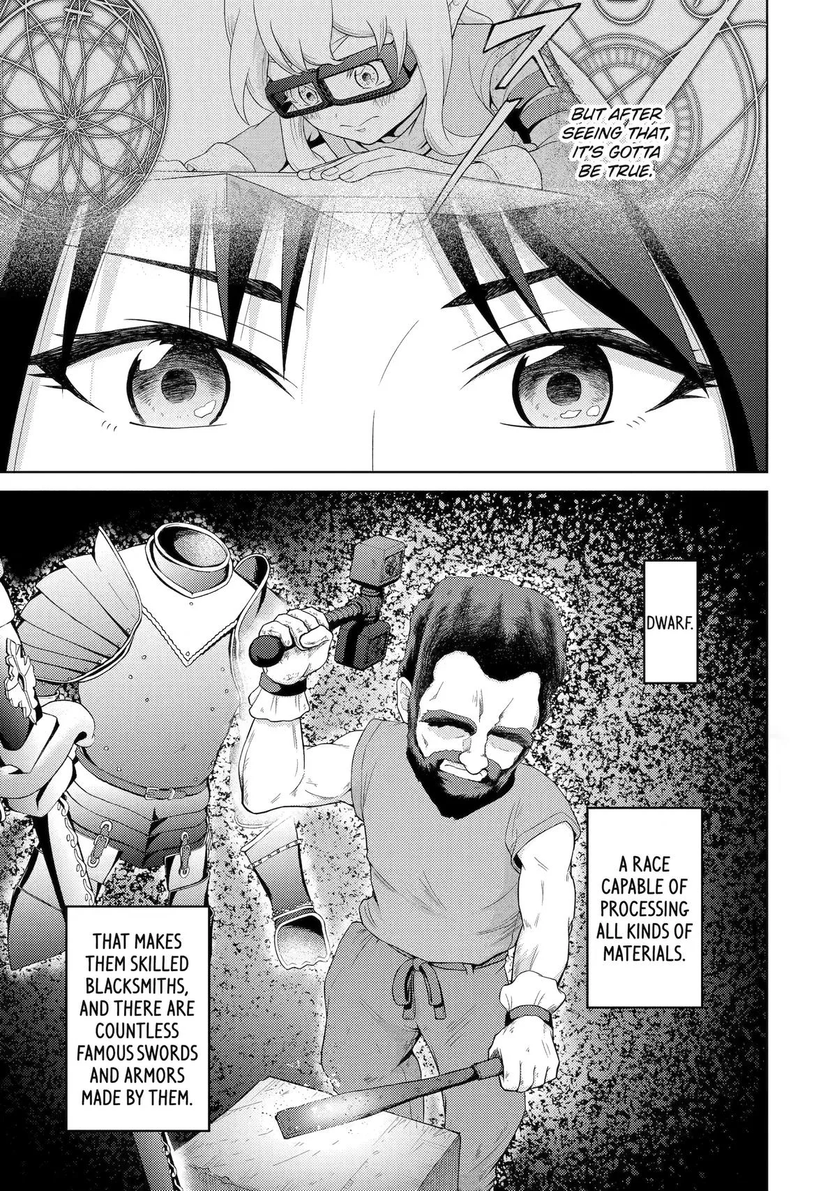 The Journey of the Half-Elf Dwarven Master Blacksmith Chapter 2 page 9