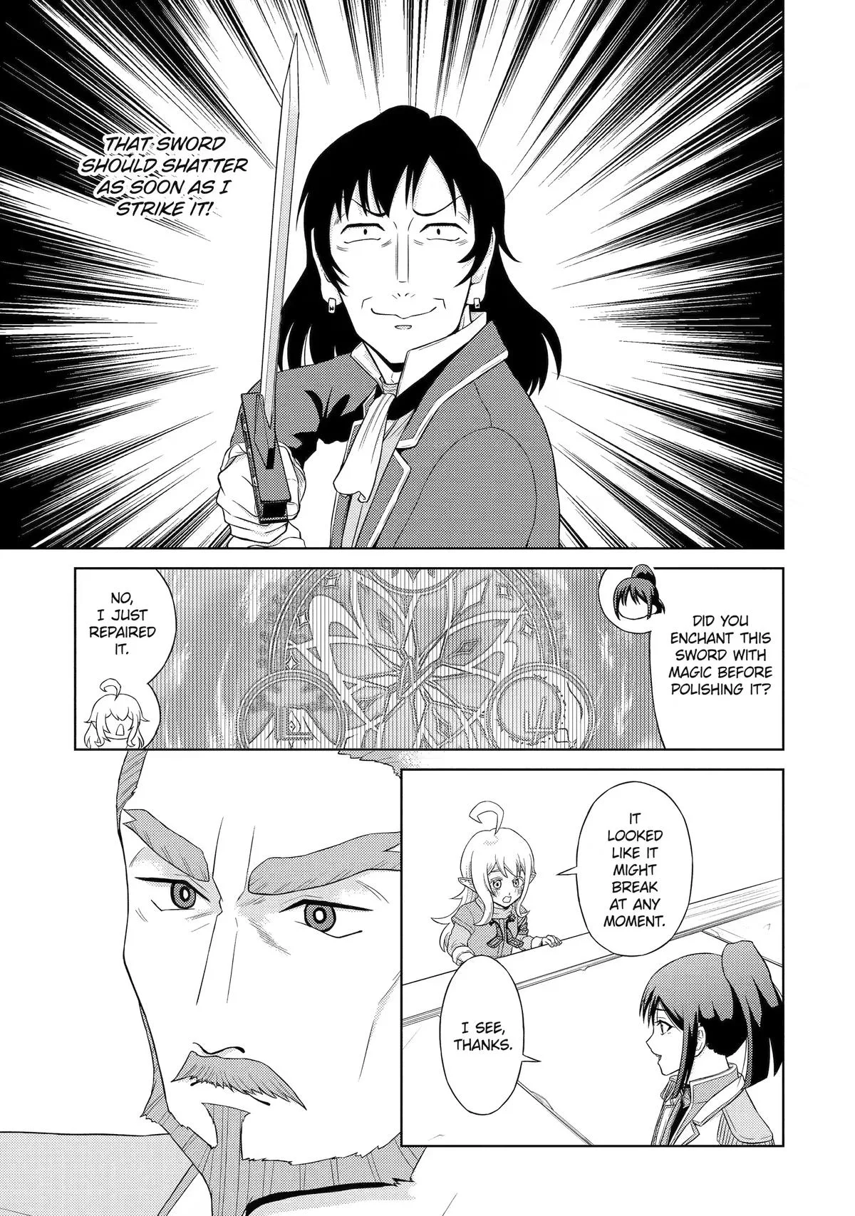 The Journey of the Half-Elf Dwarven Master Blacksmith Chapter 3 page 3