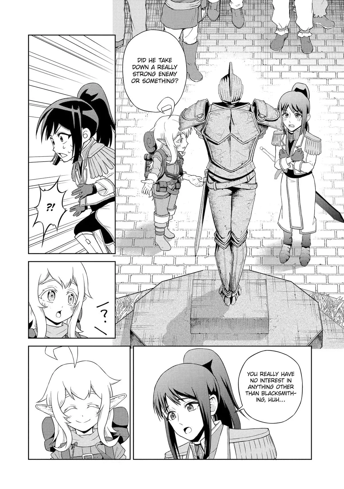 The Journey of the Half-Elf Dwarven Master Blacksmith Chapter 5 page 8
