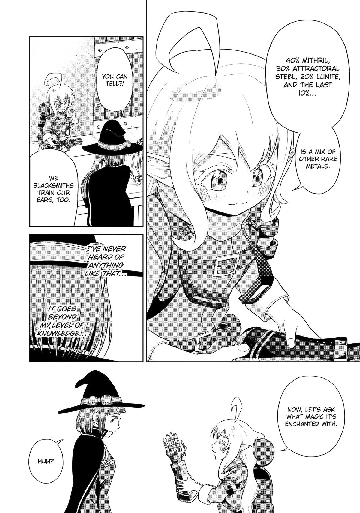 The Journey of the Half-Elf Dwarven Master Blacksmith Chapter 8 page 25
