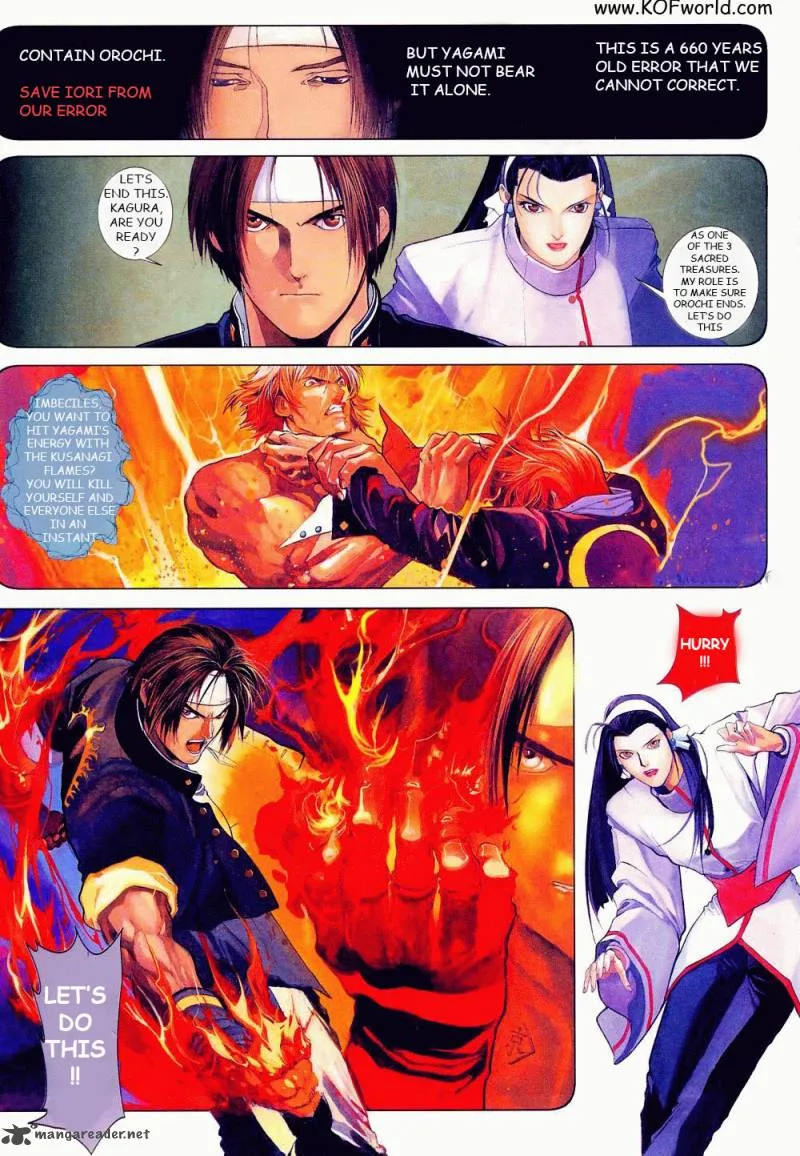 The King of Fighters Zillion Chapter 1 page 17