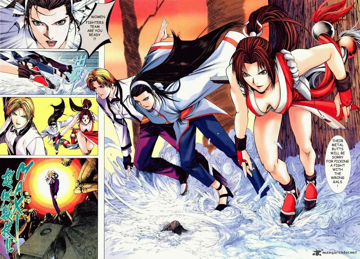 The King of Fighters Zillion Chapter 1 page 35