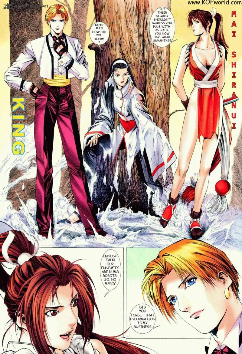The King of Fighters Zillion Chapter 1 page 34