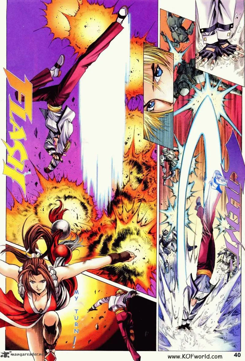 The King of Fighters Zillion Chapter 1 page 36