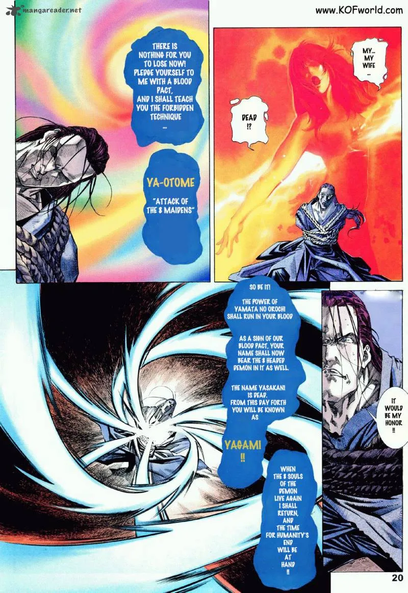 The King of Fighters Zillion Chapter 2 page 20