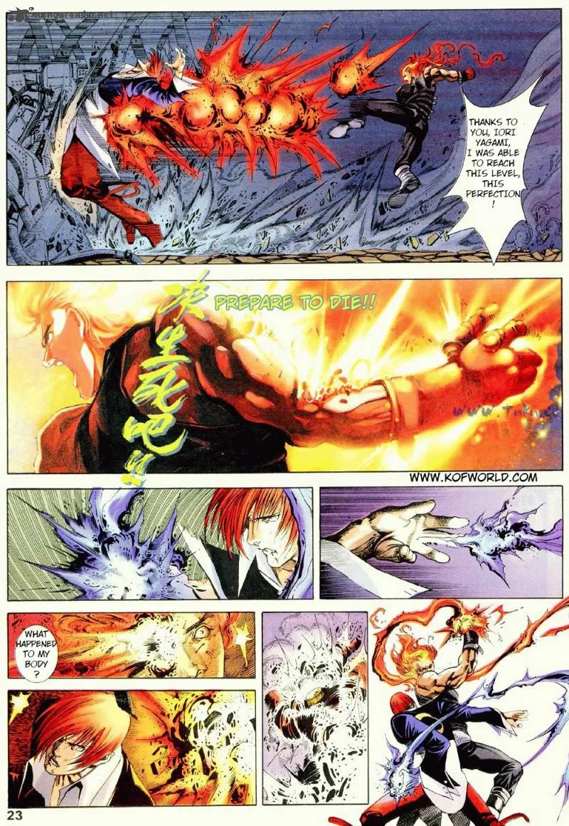 The King of Fighters Zillion Chapter 3 page 22