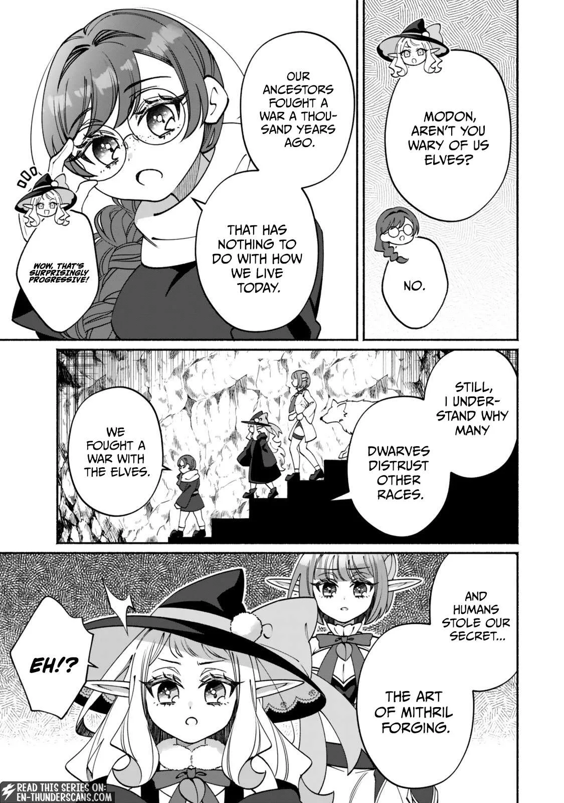 The Lazy Elf's Easygoing Adventures in Another World Chapter 5.2 page 2