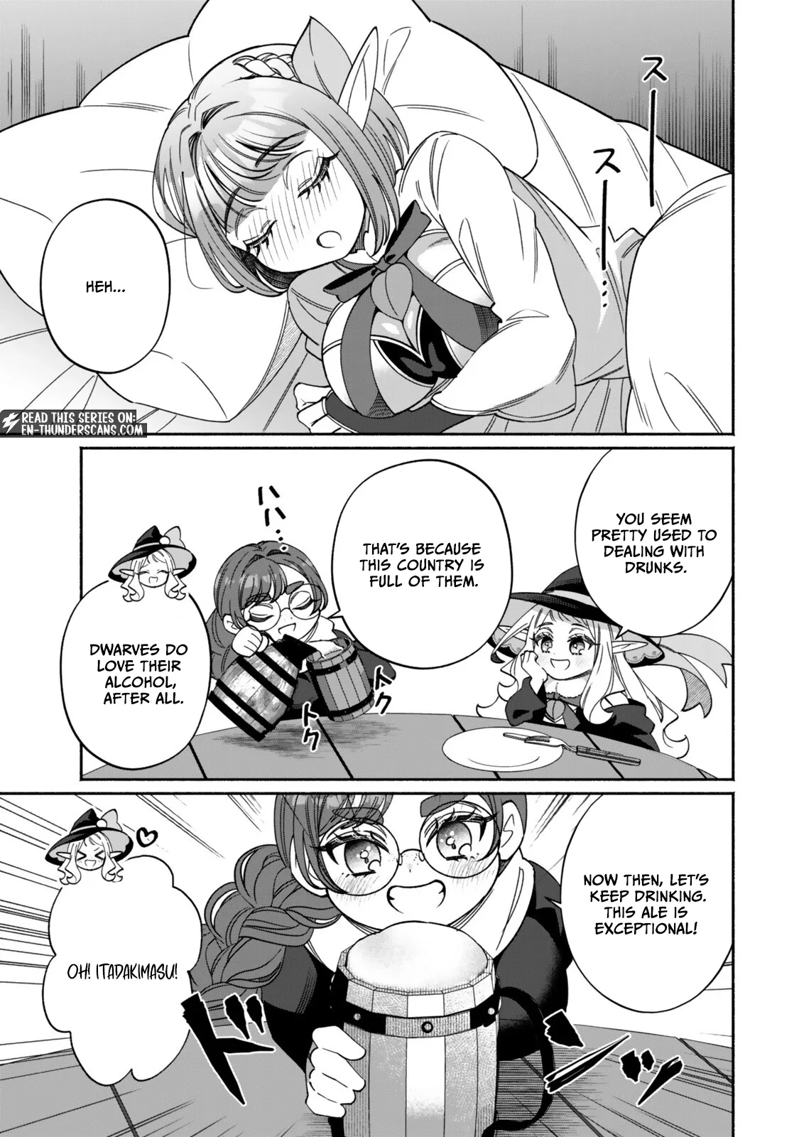 The Lazy Elf's Easygoing Adventures in Another World Chapter 6.2 page 4