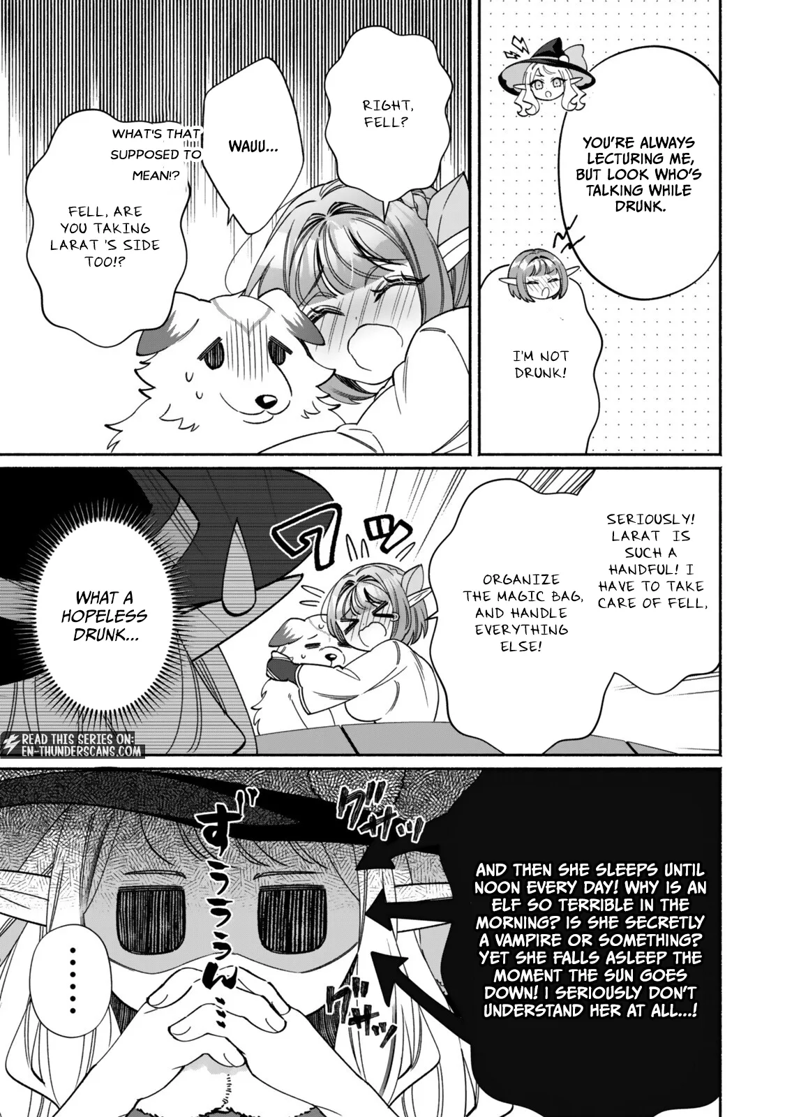 The Lazy Elf's Easygoing Adventures in Another World Chapter 6.2 page 2