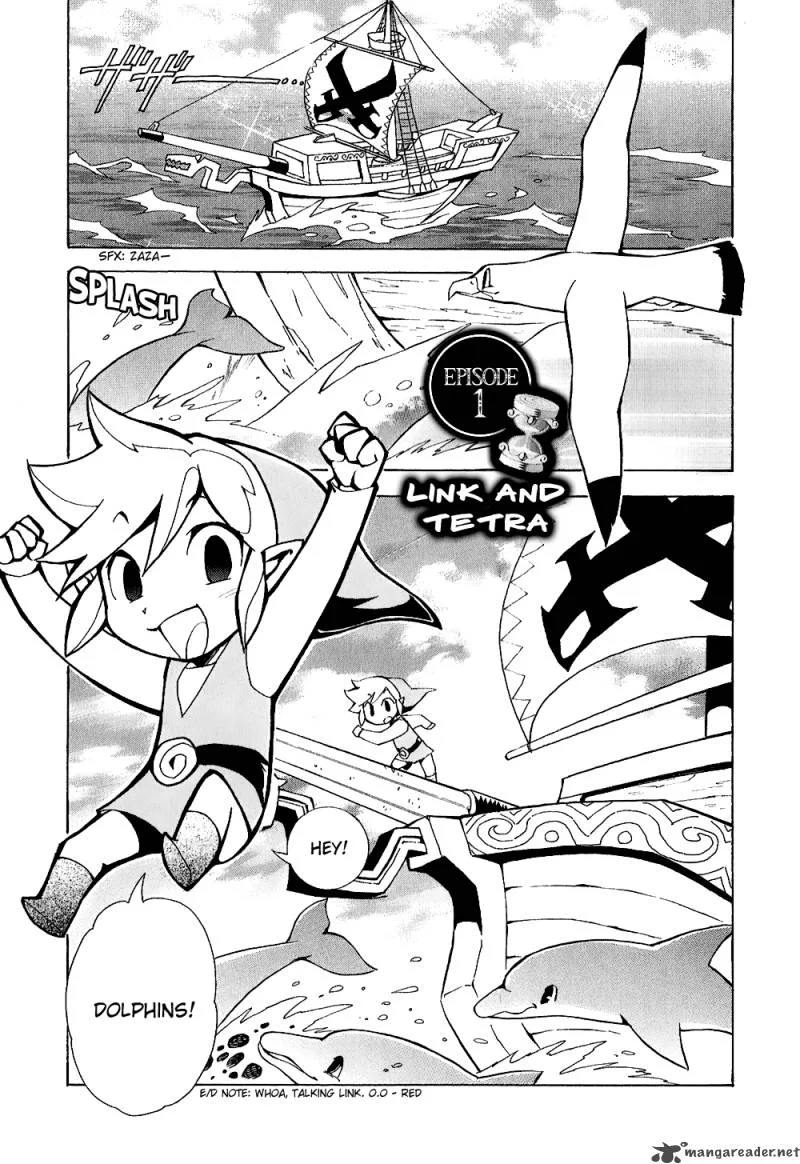 The Legend of Zelda: Phantom Hourglass Chapter 1 page 1