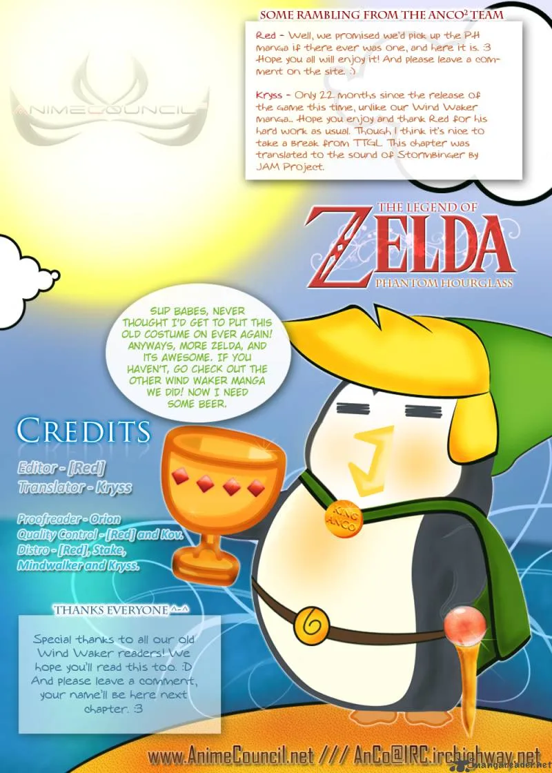 The Legend of Zelda: Phantom Hourglass Chapter 1 page 9