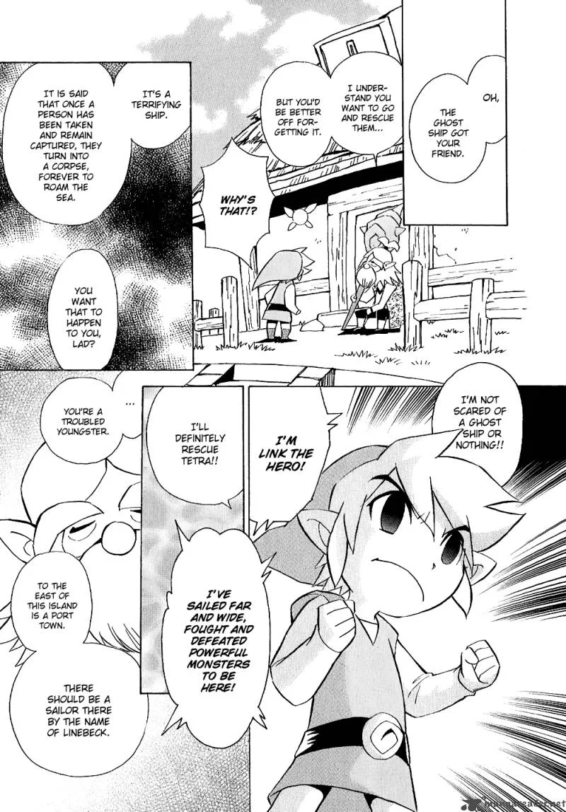 The Legend of Zelda: Phantom Hourglass Chapter 2 page 9