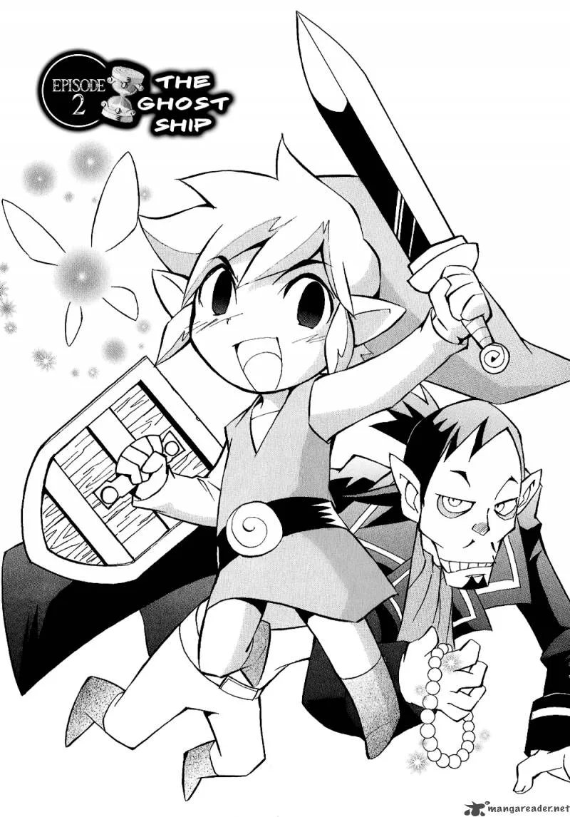 The Legend of Zelda: Phantom Hourglass Chapter 2 page 1