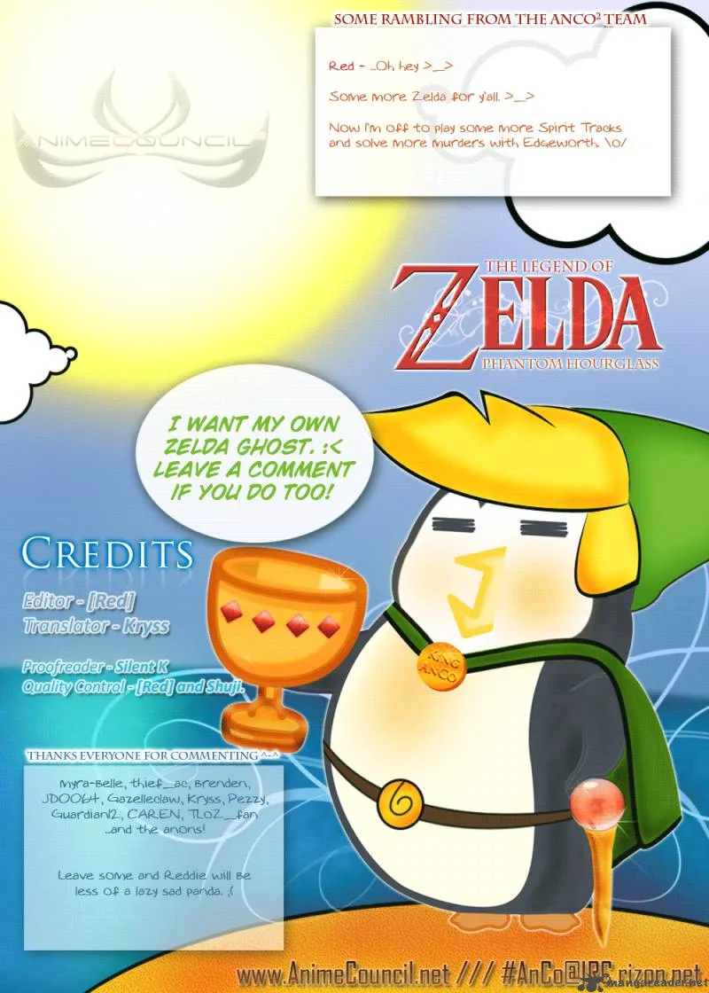 The Legend of Zelda: Phantom Hourglass Chapter 6 page 17