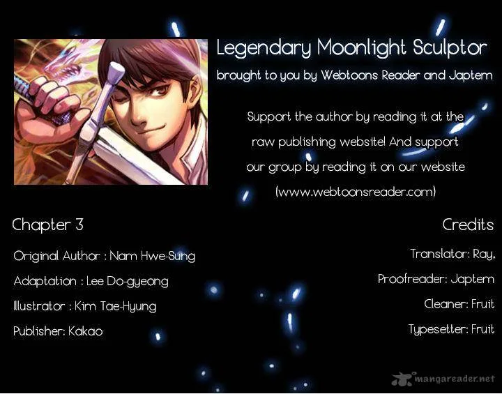 The Legendary Moonlight Sculptor Chapter 3 page 1