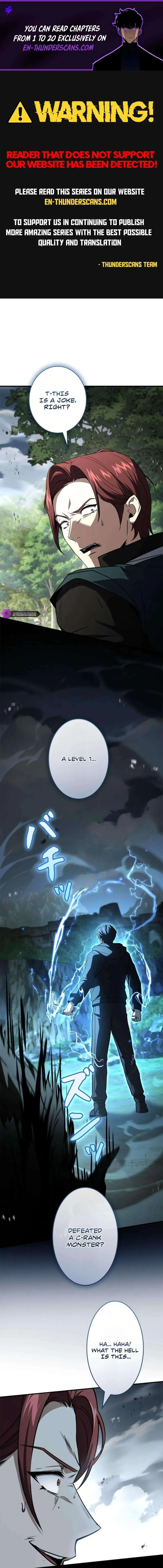 The Level 1 Hunter with Infinite Titles Chapter 12 page 1