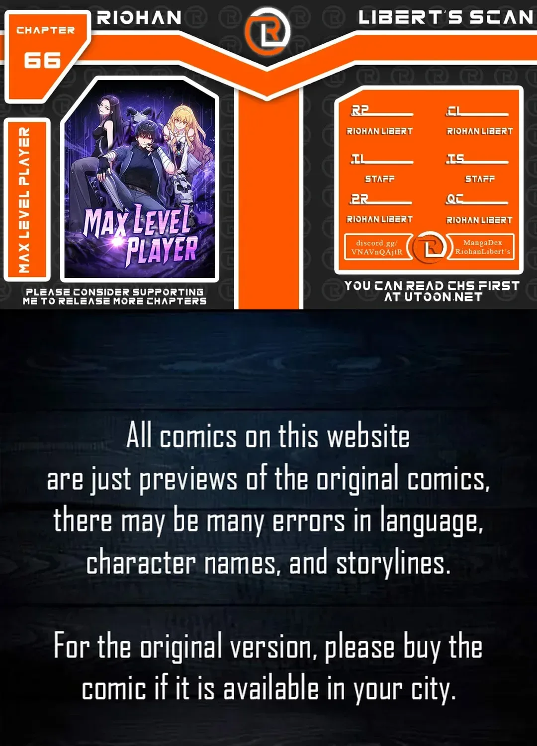 The Maxed-out Player Chapter 66 page 1