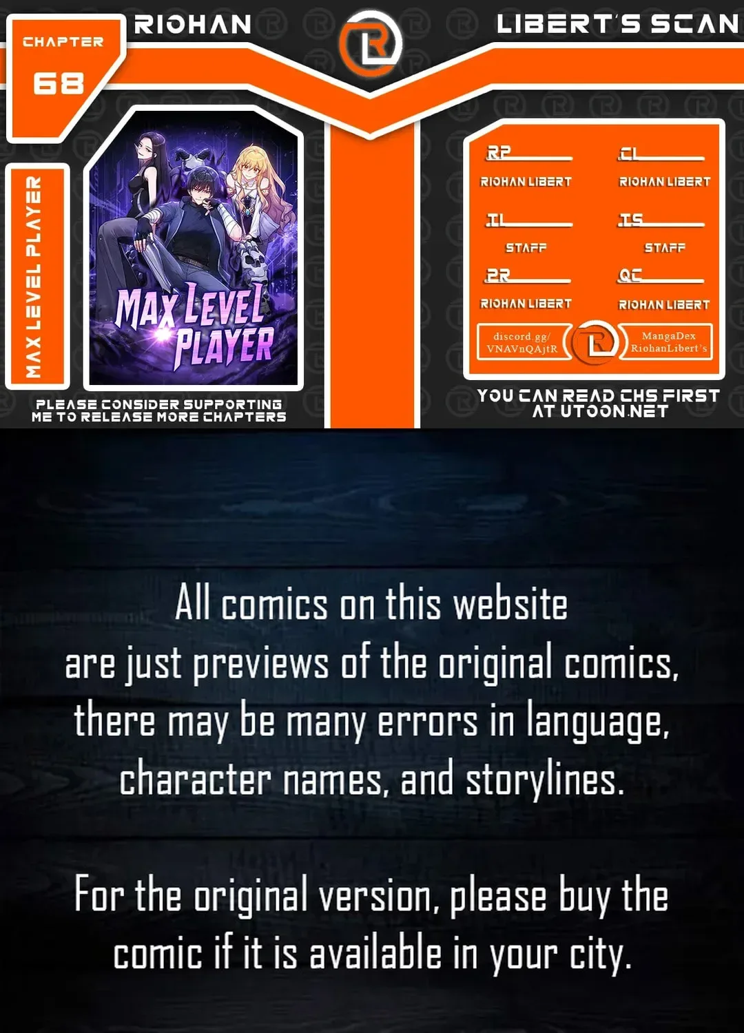 The Maxed-out Player Chapter 68 page 1