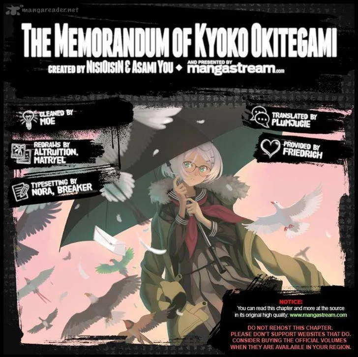 The Memorandum of Kyoko Okitegami Chapter 7 page 34