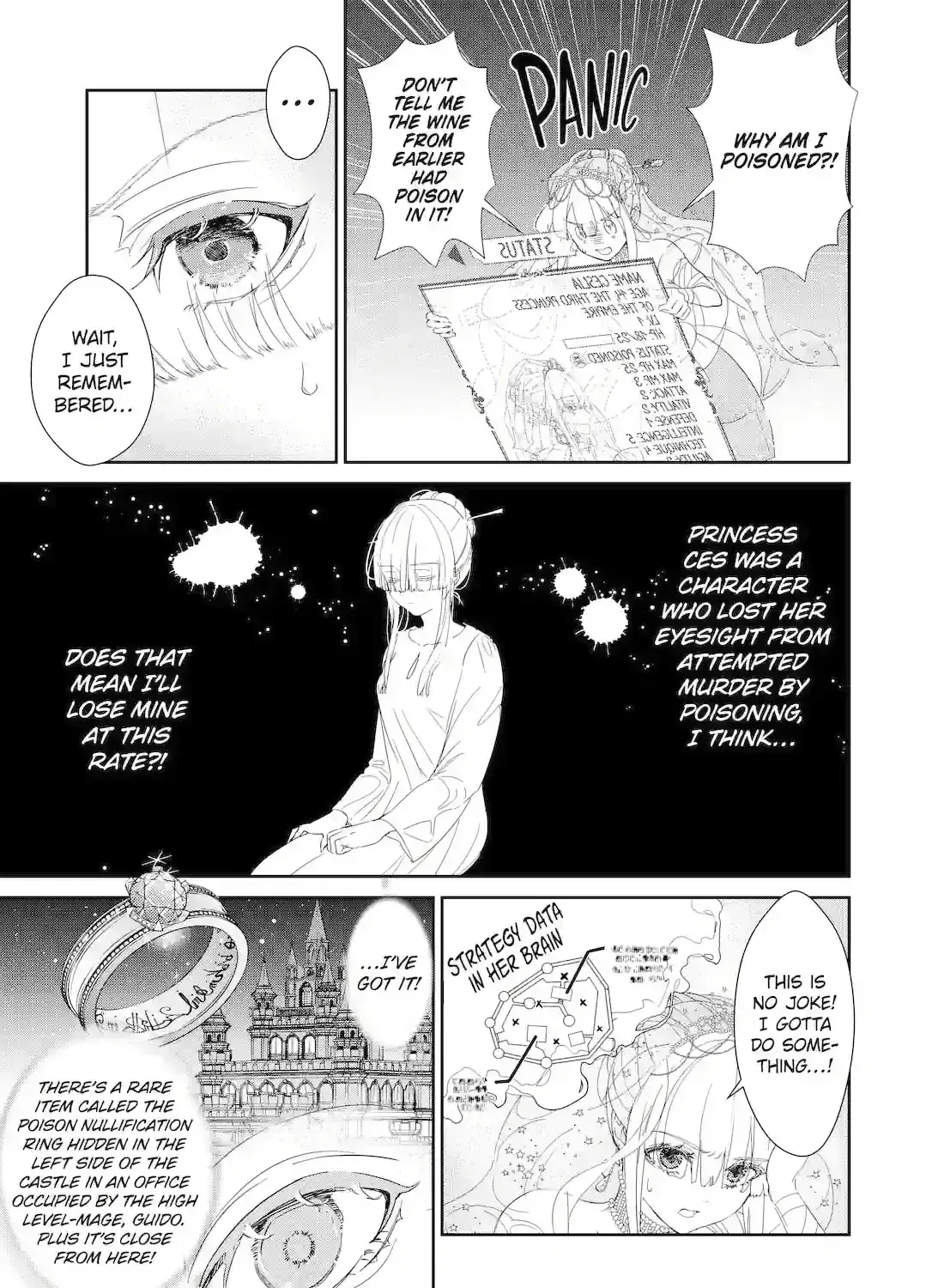 The Newbie Princess Doesn't Want a Game Over! Survive Through the Power of Simping Chapter 0.1 page 26