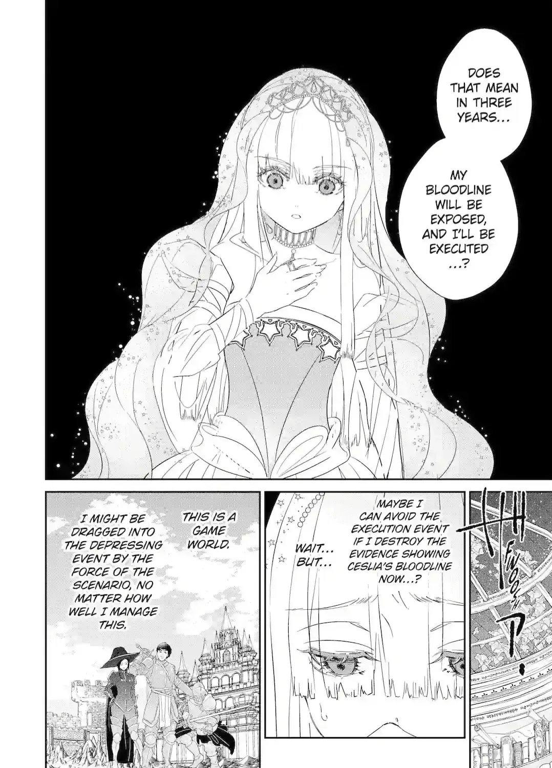 The Newbie Princess Doesn't Want a Game Over! Survive Through the Power of Simping Chapter 0.1 page 44